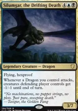 Silumgar, the Drifting Death NM, English MTG Commander 2017 - Image 1