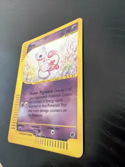 Pokemon Mew 19/165 Expedition Reverse Holo Rare E-Reader WOTC 2002 EX/LP - Image 4