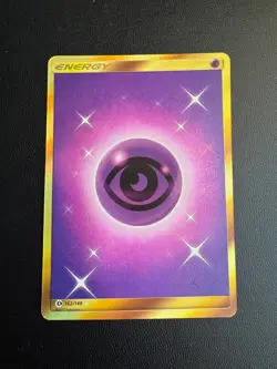 Psychic Energy Secret Rare Pokemon Card | 162/149 SM Base Set Holo | English - Image 1