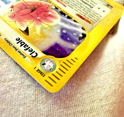 2002 Vintage Pokemon Clefable 7/165 Expedition Holo Rare E Reader Card - LP - Image 5