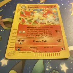 Rapidash Holo Rare 26/165 Expedition Base Set WOTC Vintage Pokemon - Image 2