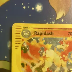 Rapidash Holo Rare 26/165 Expedition Base Set WOTC Vintage Pokemon - Image 3