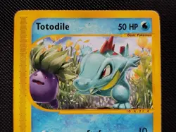 (LP) Totodile 132/165 2002 Expedition Base Set Regular Pokemon Card - Image 3