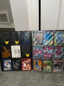Pokemon Cards Binder Collection Lot of 90 Cards - Image 2