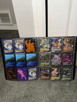 Pokemon Cards Binder Collection Lot of 90 Cards - Image 5