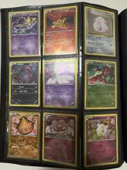 Korean pokemon Card lot binder collection XY SM BW CP EX SR Full Art Promo XY - Image 3