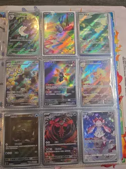 180 Pokemon Card Lot V VMAX EX Full Art Holo Rare AR SR Binder Collection - Image 1