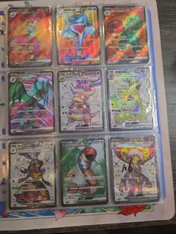 180 Pokemon Card Lot V VMAX EX Full Art Holo Rare AR SR Binder Collection - Image 5