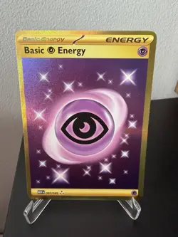 Pokemon TCG Basic Psychic Energy Scarlet Violet-151 207/165 Holo Hyper Rare - Image 1