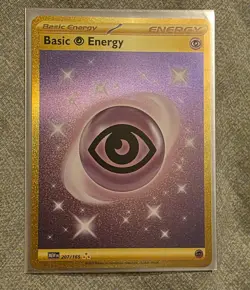 Pokemon TCG Basic Psychic Energy Scarlet & Violet-151 207/165 Holo Hyper Rare - Image 1