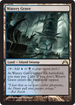 Watery Grave DMG, English MTG Gatecrash - Image 1