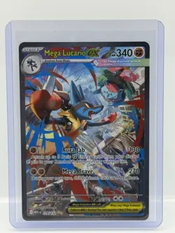 The Pokemon Company Pokemon TCG Mega Lucario EX 179/132 Full Art Holo SIR - Image 1