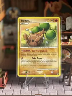 Nintendo Pokemon TCG Diamond & Pearl Bonsly 71/130 Uncommon Non-Holo 2007 40HP - Image 1