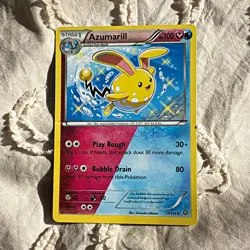The Pokemon Company Azumarill 77/114 Steam Siege Holo Uncommon 100HP - Image 1