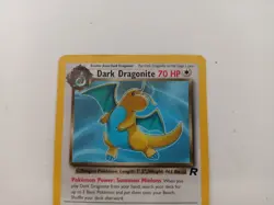 Pokemon Dark Dragonite Trading Card 22/82 Non-Holo Rare Team Rocket TCG WOTC - Image 2