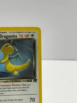 Pokemon Dark Dragonite Holo Rare Team Rockets Set 5/82 - Image 3