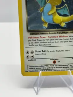Pokemon Dark Dragonite Holo Rare Team Rockets Set 5/82 - Image 5