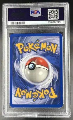 2000 Pokemon Team Rocket Dark Dragonite 5/82 Holo PSA 5 - Image 2