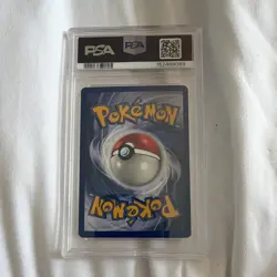 1999 Pokemon TCG Gengar Holo Fossil 5/62 1st Edition PSA 7 Pokemon Card Age 6+ - Image 2