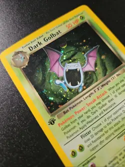 Dark Golbat 7/82 1st Edition Rare Holo Team Rocket PSA WOTC Vintage Pokemon - Image 2