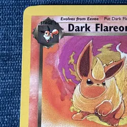 Pokemon Card - Dark Flareon Team Rocket 35/82 Uncommon 1st Edition Non Holo - Image 5