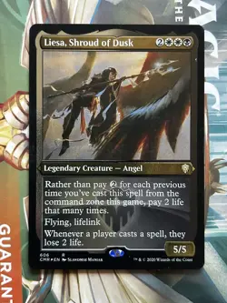 Liesa, Shroud of Dusk Foil Etched Commander Legends NM Magic the Gathering MTG - Image 1