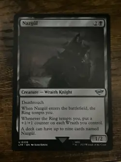 Magic: The Gathering Nazgul Card Universes Beyond: The Lord of the Rings 0336 NM - Image 1