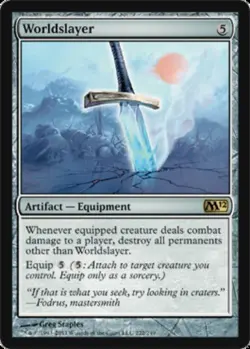 Worldslayer PL/MP, English MTG Magic 2012 (M12) - Image 1