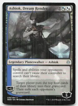 Ashiok, Dream Render - NM Near Mint - WAR War of the Spark # 228 - MTG Magic - Image 1