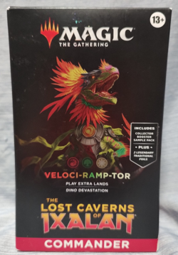 Sealed Magic the Gathering Lost Caverns of Ixalan Commander Veloci-ramp-tor MTG - Image 1
