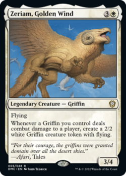 Zeriam, Golden Wind NM, English MTG Dominaria United - Image 1