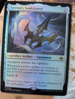 MTG - Tarrian's Soulcleaver - The Lost Caverns of Ixalan, NM FOIL - Image 1