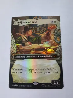 The Queen of Dale Showcase FOIL MTG The Hobbit Nm/M *ON HAND* - Image 1