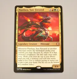 MTG The Lost Caverns Of Ixalan - Pantlaza, Sun-Favored Mythic Card 0020 - Image 1