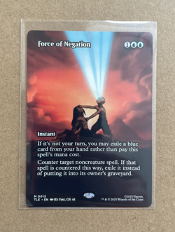Force of Negation (Borderless) - Avatar: The Last Airbender - Regular NM - MTG - Image 1