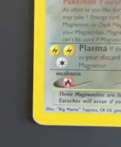 2001 Pokemon Neo Revelation Magneton #10/64 Holo - Image 3
