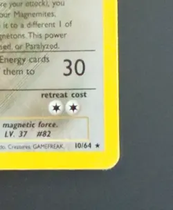 2001 Pokemon Neo Revelation Magneton #10/64 Holo - Image 4
