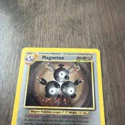 Pokemon Cards: Neo Revelation Rare Holo: Magneton 10/64 - Image 4