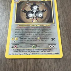 Pokemon Cards: Neo Revelation Rare Holo: Magneton 10/64 - Image 5