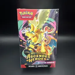 Pokemon TCG Ascended Heroes Booster Bundle ✅ BRAND NEW & SEALED 📦 Small Tear - Image 1