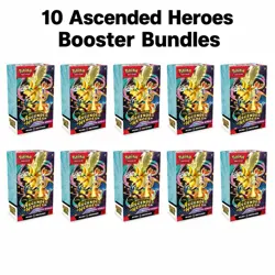 Pokemon TCG - Ascended Heroes Booster Bundle Lot x10 (10 Boxes) 🔥 - Image 1