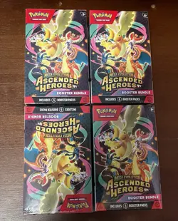 Pokemon TCG: Ascended Heroes Booster Bundle (Lot of 4) - Image 1