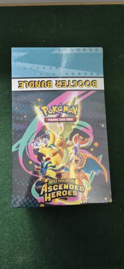 Pokemon TCG Mega Evolution Ascended Heroes Booster Bundle Display CDU - Image 1