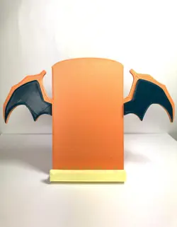 Pokemon Card Stand CHARIZARD W/Tail PSA 3D Printed Trading TCG Holder Display - Image 4