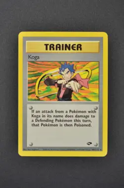 Gym Challenge Koga 106/132 2000 Rare Unlimited NM Trainer English Pokemon Card - Image 1