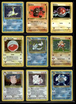 Vtg Pokemon Card Collection Lot Base Set 1st Edition Binder Holo WOTC - Image 1