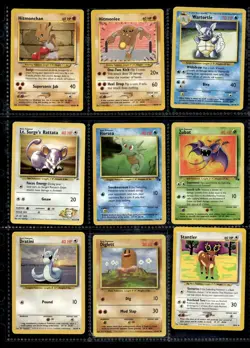 Vtg Pokemon Card Collection Lot Base Set 1st Edition Binder Holo WOTC - Image 5