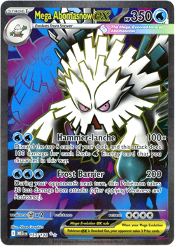 Mega Abomasnow ex - Ultra Rare 157/132 - Mega Evolution - Pokemon NM/M Ships Now - Image 1