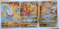 Pokemon Cards Secret Rare Arceus 184/172 & Giratina 212/196 & Cresselia 228/203 - Image 1