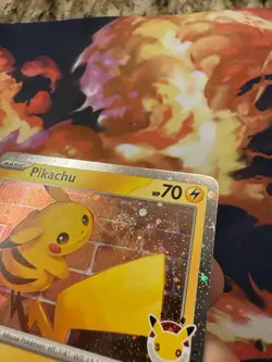 Pikachu 30th Anniversary Stamped Promo 051 Pokemon Day 2026 SWIRL 🌀 - Image 2